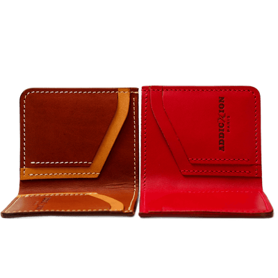 Vertical Wallet: Dark Brown