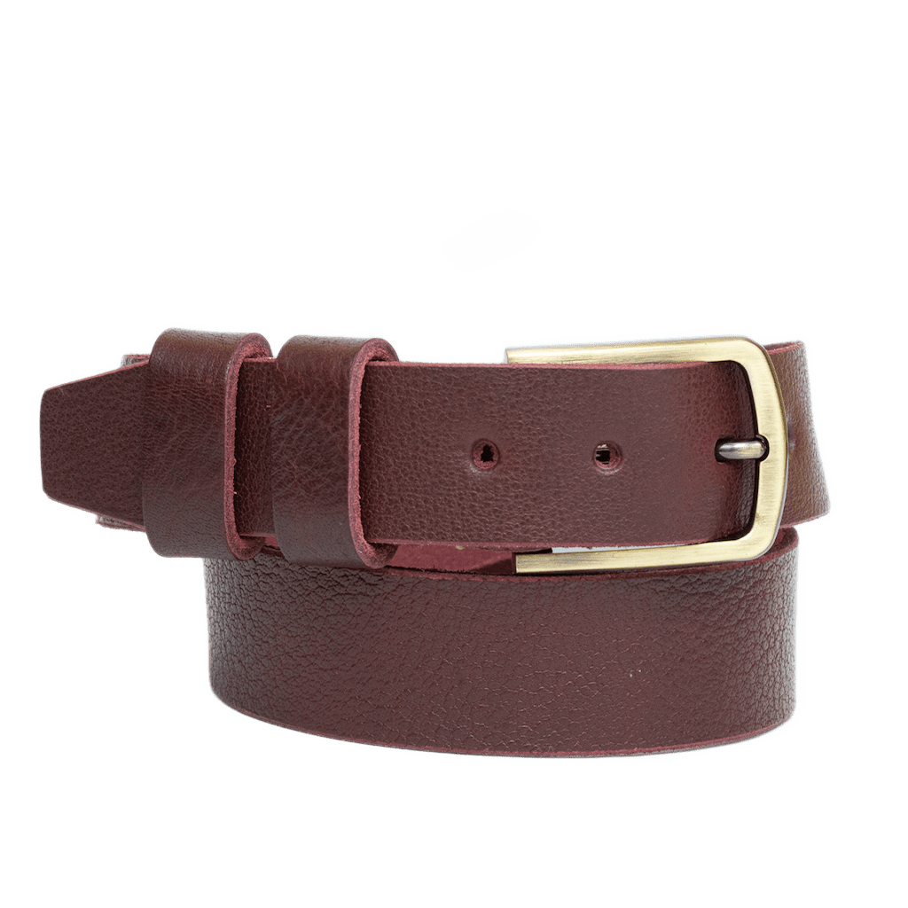 WildBuff Leather Belt Buckle: Pewter | 35mm Golden