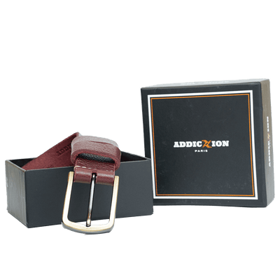 WildBuff Leather Belt Buckle: Pewter | 35mm Golden
