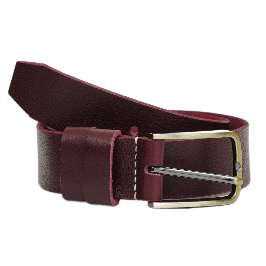 WildBuff Leather Belt Buckle: Pewter | 40mm Golden