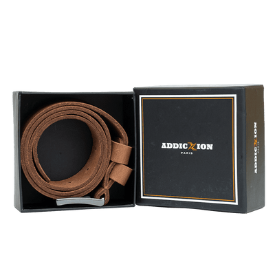 WildBuff Leather Belt Buckle: Pewter | 35mm golden