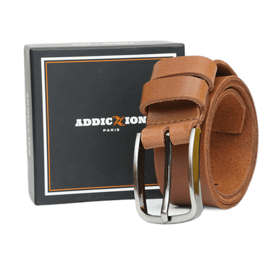 WildBuff Leather Belt Buckle: Pewter | 40mm Silver