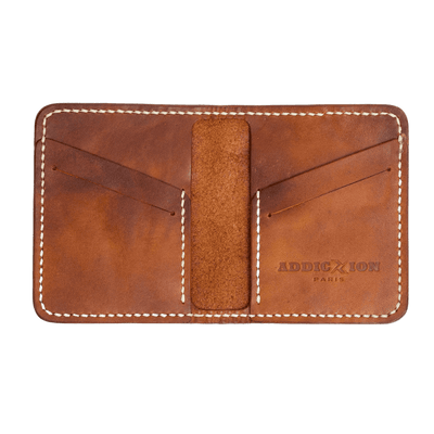 VertiPair Card Wallet: Brown | Two-Tone Shade